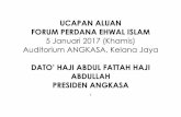 UCAPAN ALUAN FORUM PERDANA EHWAL ISLAM - UTAMAangkasa.coop/bm/images/teksucapanpresiden/Forum-Perdana-Ehwal-Islam.pdf · 1 UCAPAN ALUAN FORUM PERDANA EHWAL ISLAM 5 Januari 2017 (Khamis)