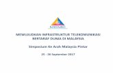 Sesi 3 - Mewujudkan Infrastruktur Telekomunikasi Bertaraf ... · SASARAN RANCANGAN MALAYSIA KE-11 (RMK-11) Sambungan Berkelajuan Tinggi Liputan Yang Lancar Nilai untuk Wang Gaya Hidup