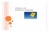 SPIRAL OF SILENCE THEORY - vodppl.upm.edu.myvodppl.upm.edu.my/uploads/docs/TEORI PILIN KESENYAPAN.pdf · SPIRAL OF SILENCE?? The term spiral of silence refers to the increasing pressure