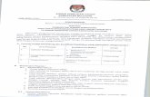 kpu-bulelengkab.go.id · Surat lamaran yang ditulis tangan bermaterai Rp.6.OOO,- ditujukan kepada Pejabat Pembuat Komitmen (PPK) Pemilihan Umum Tahun 2019 Komisi Pemilihan Umum …