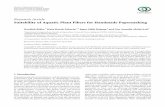 Research Article Suitability of Aquatic Plant Fibers for ...downloads.hindawi.com/journals/ijps/2015/165868.pdf · Five aquatic plant species, Cyperus digitatus, Cyperus halpan, Cyperus