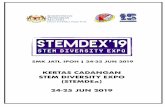 KERTAS CADANGAN STEM DIVERSITY EXPO (STEMDEx) 24 …jpnperak.moe.gov.my/jpn/attachments/article/7417/KERTAS KERJA STEMDEx 2019.pdf · SEKOLAH MENENGAH KEBANGSAAN JATI KERTAS CADANGAN