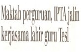 Maktab perguruan, IPTA jalin kerjasama lahir guru Tesl · Mohd Yassin; dan Naib Canselor UiTM, Prof Datuk Seri Dr Ibrahim Abu Shah, serta wakil universiti luar negara. - Gambar oleh