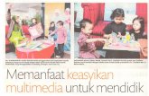Multimedia Yang Mengasyikkan di Serdang, Selangor, baru ...psasir.upm.edu.my/id/eprint/4473/1/0686.pdf · ANTARA watak-watak yang terdapat dalam buku sebuah koleksi buku kanak-kanak