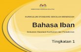 KURIKULUM STANDARD SEKOLAH MENENGAH Bahasa Iban · dilaksanakan secara berperingkat mulai tahun 2017 akan menggantikan Kurikulum Bersepadu Sekolah Menengah (KBSM) ... mata pelajar