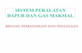 SISTEM GAS MAKMAL - epsmg.jkr.gov.myepsmg.jkr.gov.my/images/7/74/Sistem_dapur_dan_LPG.pdfsistem peralatan dapur dan gas makmal binaan, pemasangan dan penjagaan