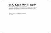 GA-M61MPE-S2P - download.gigabyte.rudownload.gigabyte.ru/manual/motherboard_manual_ga-m61pme-s2p_i.pdf• Ketika menghubungkan komponen perangkat keras kepada konektor internal pada
