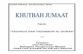 Tarikh Dibaca: 02 Disember 2016 - e-masjid.jais.gov.mye-masjid.jais.gov.my/uploads/uploads/02.12.2016 (RUMI) TADARUS DAN... · paling tidak senaskah al-Quran di rumah masing-masing.
