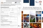 Arahan : Isikan Borang dengan lengkap Professional Diploma in Brochure_1.pdf · Dengan ini saya membuat pengakuan dan mengesahkan bahawa segala maklumat yang diberikan dan salinan