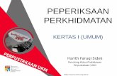 PEPERIKSAAN PERKHIDMATAN - ukm.my umum1.pdf · menggunakan bahasa Melayu, bahasa ibunda sebagai bahasa ... Pelbagai forum budaya dan politik diadakan bagi mendapat sokongan kerajaan