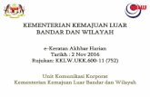 KEMENTERIAN KEMAJUAN LUAR BANDAR DAN WILAYAH · WAHEDA menunjukkan produk kuih tradisional yang dusahakannya pada mailis perasmian RisSMart Bera di Pahang baru.baru ini. wAHEOA MOHD.