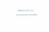 Corporate Profile - ejoesolutions.com Profile.pdf · merekabentuk lebih dari 500 laman web, laman kedai online & e-commerce, kursus ICT, perkhidmatan hosting, pendaftaran domain dan