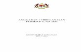 Anggaran Perbelanjaan Persekutuan 2011 - malaysia-today.net · 2011. Bagi setiap Maksud Bekalan, turut ditunjukkan perbelanjaan sebenar dari tahun 2007 hingga 2009 dan peruntukan