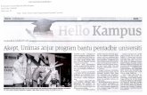 Akept, Unimas anjur program Bantu pentadbir universiti Unimas Anjur Program Bantu Pentadbir... · Malaysia (OUM), Prof. Emeritus Tan Sri Anuwar Ali dan Pengarah Pusat Pembangunan