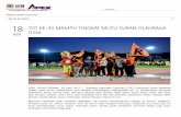 18eprints.usm.my/39997/1/...KE-43_MAMPU_TINGKAT_MUTU_SUKAN_OLAHRAG…USM, PULA U PINANG, 18 April 2017 – Temasya Olahraga Tahunan (TOT) Unive rsiti Sains Malaysia (USM) yang ke-43