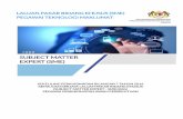 SUBJECT MATTER EXPERT (SME) - spkict.mampu.gov.myspkict.mampu.gov.my/spk2Main/doc/SME_ICT_Handbook.pdf · Pembangunan yang dilaksanakan bersama (JAD) di antara agensi sektor awam