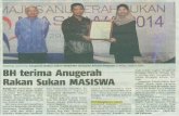 core.ac.uk · Anugerah Tokoh Sukan MA- SISWA diraih Nail) Canselor Universiti Putra Malaysia, Prof Datuk Dr Mohd Fauzi Ramlan atas sumbangan beliau dalam pembangunan sukan univer-