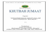 Tarikh Dibaca: 25 JAN 2019M l 19 JUMAD AL-ULA 1440He-masjid.jais.gov.my/uploads/uploads/25.01.2019 (RUMI) KEHARMONIAN... · pandangan dan pertembungan budaya antara manusia adalah