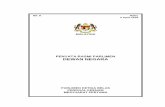 MALAYSIA - parlimen.gov.my · Diterbitkan oleh: SEKSYEN PENYATA RASMI PARLIMEN MALAYSIA 2018 K A N D U N G A N PEMASYHURAN TUAN YANG DI-PERTUA Kebenaran Bercuti (Halaman 1)