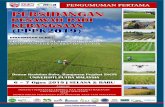 PENGUMUMAN PERTAMA - itafos.upm.edu.my€¦ · • Memberikan pendedahan kepada pesawah padi dan ejen pengembangan dengan teknologi terkini dalam aspek agronomi dan pengurusan sawah