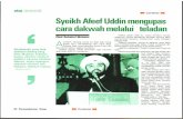 Contents Syeikh Afeef Uddin mengupas cara dakwah melalui ... file“pembohong’ bernama “Muhammad’ yang mengaku sebagai Nabi. Sebelum berpisah, wanita itu bertanya nama lelaki