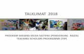 TALKLIMAT 2018 - in-learning.nie.edu.sg · Kami di NIE prihatin akan perkembangan menyeluruh setiap pelajar… • Dr Sa’eda Buang, selain Ketua Bahasa dan Kebudayaan Melayu, juga