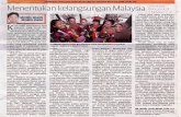 Menentukan kelangsunganMalaysia - psasir.upm.edu.mypsasir.upm.edu.my/id/eprint/57913/1/Menentukan kelangsungan Malaysia.pdf · negara sejak 16 September 1963. Singapura yang pada