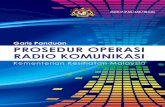 PROSEDUR OPERASI RADIO KOMUNIKASI - moh.gov.my · Garis Panduan Prosedur Operasi Radio Komunikasi Kementerian Kesihatan Malaysia Terbitan Pertama di Malaysia pada Julai 2019 oleh: