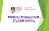 Laman Web - sabah.uitm.edu.my STNDT PORTAL.pdf · PANDUAN PENGGUNAAN STUDENT PORTAL UNIVERSITI Cawangan Sabah Kampus Kota Kinabalu