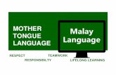 MOTHER Malay LANGUAGE Language - bukitpanjangpri.moe.edu.sg Corner... · Objektif Kurikulum BM • Pada akhir pengajaran dan pembelajaran Bahasa Melayu di sekolah rendah, murid dapat: