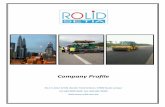 Company Profile - ROLID SETIA · Company Profile 23 Kerja-KerjaPenstabilanCerun (RekadanBinauntuk “Cadangan Pembangunan PerumahanPenjawatAwam 1 Malaysia yang mengandungi 650 Unit