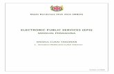 ELECTRONIC PUBLIC SERVICES (EPS) · Majlis Bandaraya Shah Alam (MBSA) ELECTRONIC PUBLIC SERVICES (EPS) MANUAL PENGGUNA MODUL CUKAI TAKSIRAN 1.Semakan Maklumat Cukai Taksiran Version