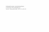 PANDUAN SISWAZAH Fakulti Pendidikan Sesi Akademik 2013-2014 · Maksud Logo UKM 6 Kata Alu-Aluan Naib Canselor 9 Tarikh Sesi Akademik Siswazah 2012-2013 10 Pihak Berkuasa dan Pegawai