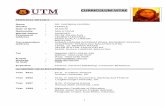 CURRICULUM VITAE - business.utm.my · viii. 2003 - 2011 – Coordinator for Final Exam Questions (Program Perdana, Kerjasama dan SPACE). ix. 2008 - 2011 – Supervisor for Quality