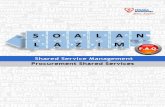 Shared Service Management Procurement Shared Services€¦ · Log masuk SUS Portal, klik pada tab Maintain Certificates / Supplier Details untuk menyemak status pembaharuan yang telah