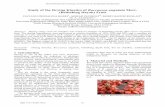 Study of the Drying Kinetics of Baccaurea angulata Merr ... · Keywords:-Drying kinetics, Baccaurea angulata, belimbing dayak fruit, hot air chamber, mathematical modelling 1 Introduction