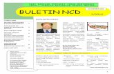 15 DISEMBER 2016 BULETIN NCD - jknmelaka.moh.gov.my NCD 2-2016.pdf · Untuk meningkatkan status kesihatan, kesejahteraan & kualiti hidup individu, keluarga dan masyarakat di Melaka