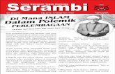 upknkelantan.comupknkelantan.com/download/serambi_00302.pdf · Saya penganut Islam yang beriman, oleh yang demikian menafsirkan Islam yang diletakkan dalam Perlembagaan Persekutuan