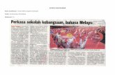 ARTIKEL SURATKHABAR - myrepositori.pnm.gov.mymyrepositori.pnm.gov.my/bitstream/123456789/3407/1/... · perkasa bahasa Melayu se- bagai bahasa perpaduan dan menjadikan perpaduan na-