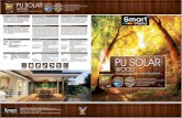 PU SOLAR WOOD - smart-paints.comsmart-paints.com/file/pu_solar/pu_solarwood.pdf · Smart PU Solar Wood ialah varnis berpigmen lut cahaya berdasarkan Modified Alkyd yang menyediakan