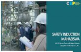 SAFETY INDUCTION MAHASISWA - chemeng.polinema.ac.id · sudah ada sistem manajemen keselamatan seperti prosedur kerja aman dan work permit system (sistem ijin bekerja) Penyebab dari