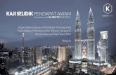 Kajian Indeks Kepuasan Hati Rakyat Terhadap Hala Tuju ...kajidata.com/resources/2019/02/KAJIAN-MASA-PANJANG-2018.pdf · Hala Tuju Malaysia, Perdana Menteri, Pakatan Harapan & Barisan