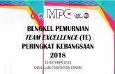 BENGKEL PEMURNIAN TEAM EXCELLENCE(TE) PERINGKAT …m3b6c2m2.stackpathcdn.com/wp-content/uploads/2018/10/Bengkel-Pemurnian... · 11.15 pagi Pembentangan Kriteria ‘Team Excellence’&Kajian