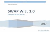 SWAP WILL 1 - wills.amanahraya.com.mywills.amanahraya.com.my/img/LATESTMANUALSWAPWILL.pdf · NO FUNGSI 1 MENU SCREEN - Adalah senarai menu mengikut peranan pengguna . 2 MENU USER–Mempunyai
