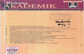 ISSN: 1675-2414 KADEMIKir.uitm.edu.my/11838/1/AJ_ASMADI MOHAMMED GHAZALI WA 02.pdftelah berjaya menerbitkan penerbitan pertama WAHANA AKADEMIK iaitu Jurnal Akademik UiTM Cawangan Kedah.