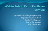 th South Asia Survey Congress 2017 - bruneiastronomy.orgbruneiastronomy.org/web/wp-content/uploads/2018/01/P6_D_DHKHB.pdfMatahari pada -20⁰ kecuali Kelantan pada -19⁰ (JAKIM,2001).