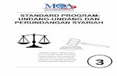 Standard Program: Undang-undang dan Perundangan Syariah ... Law and Shariah Law BM.pdf · TOEFL Ujian Bahasa Inggeris sebagai Bahasa Asing . 1 G-H 1. PENGENALAN Standard Program Undang-undang