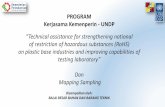 PROGRAM Kerjasama Kemenperin - UNDPneo.kemenperin.go.id/files/filelibrary/03. B4T - UNDP...PROGRAM Kerjasama Kemenperin - UNDP “Technical assistance for strengthening national of