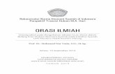 ORASI ILMIAH - repository.uin-malang.ac.idrepository.uin-malang.ac.id/4646/1/4646.pdf · Rekonstruksi Norma Ekonomi Syariah di Indonesia Perspektif Transisi Hukum HLA. Hart ORASI