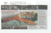 Akhbar/Eksploitasi harimau.pdf · menyebabkan banyak ladang ternakan harimau diwujudkan di seluruhAsia. Dalam usaha untuk memenuhi permintaan produk harimau yang semakin meningkat,